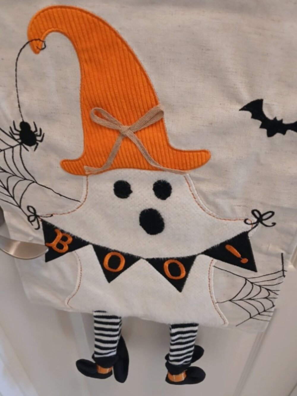 Halloween Table Runner, 14 in X 72 in, ghost, spider, bat